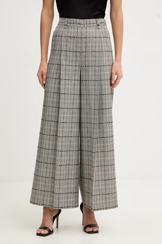 Twinset spodnie tkanina szary 252TP2184