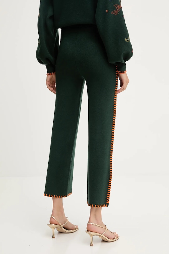 Odzież Never Fully Dressed spodnie NFDKN730 zielony