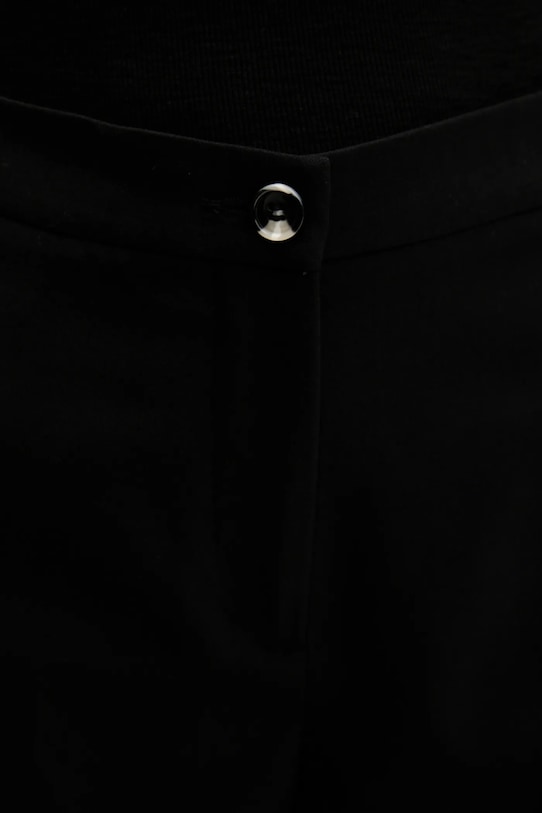 Sisley pantaloni din lână negru 41YPLF083