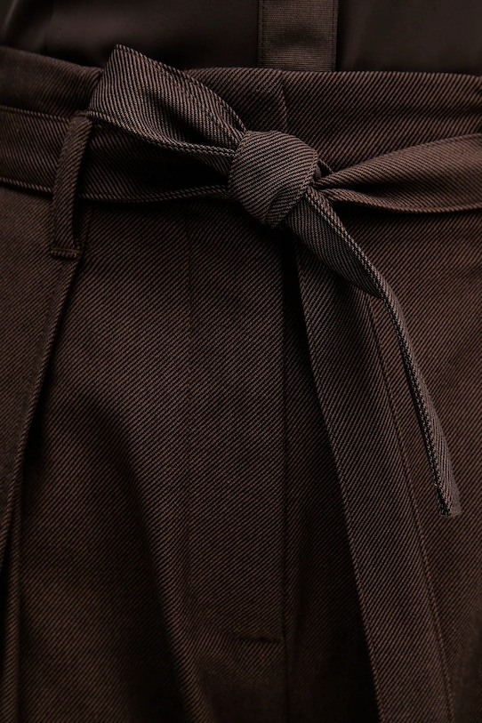 Nohavice Sisley hnedá 4ETSLF082