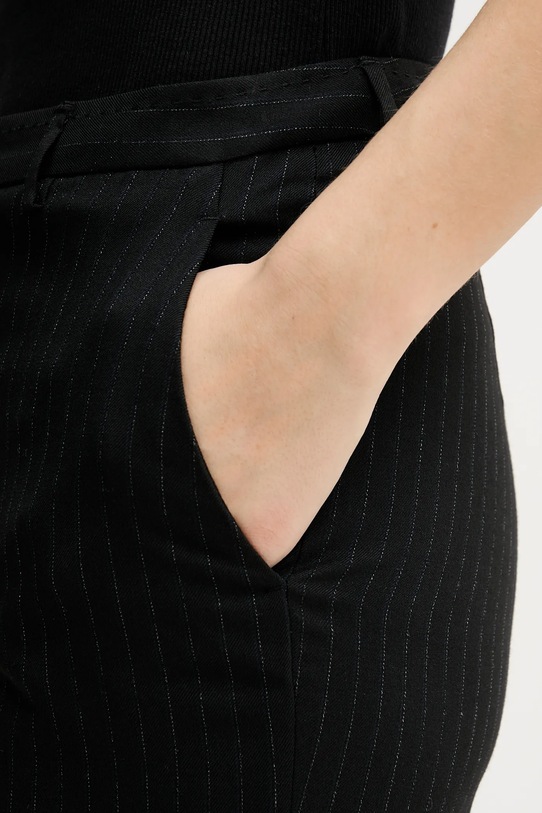 Sisley spodnie czarny 42T7LF07X