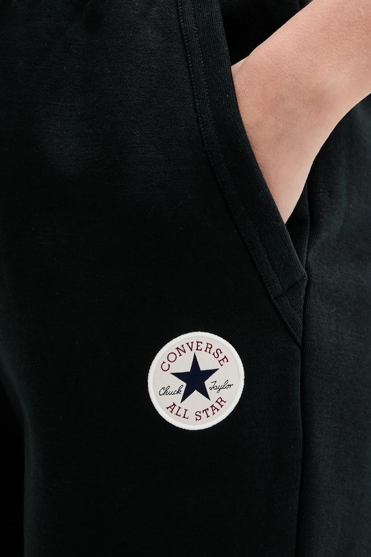 Converse spodnie dresowe czarny CVW5B804