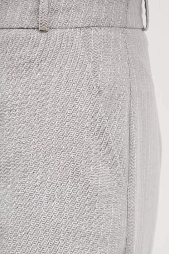 Haveone spodnie garniturowe damskie szary PGE.P065