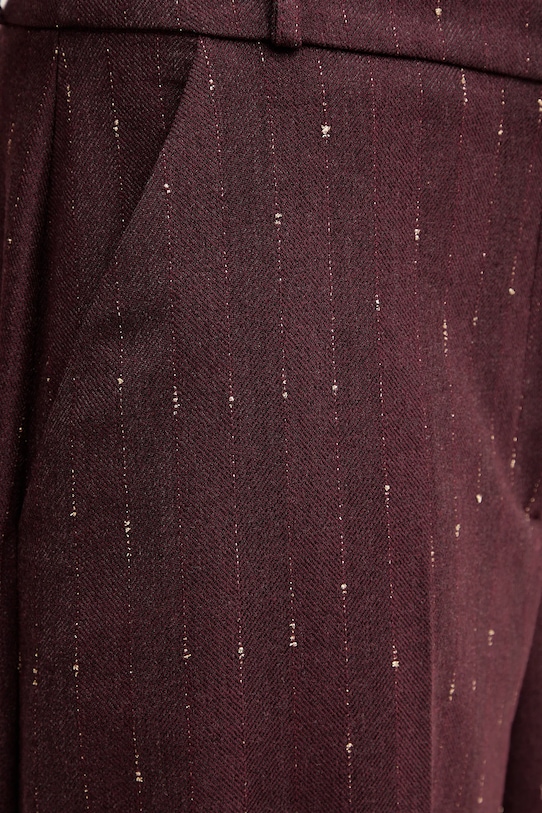 Haveone pantaloni burgundia PGE.P065