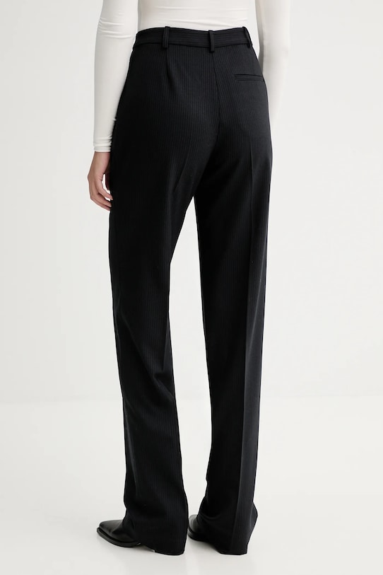 Odzież IRO spodnie z dodatkiem wełny WM23GAYLOR WM23GAYLOR czarny