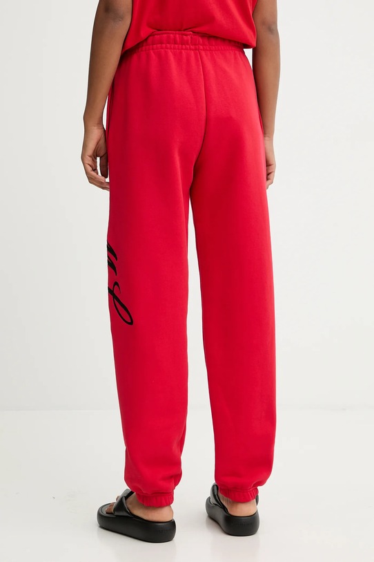 Odzież La Mania spodnie dresowe bawełniane NOLAN NOLAN czerwony
