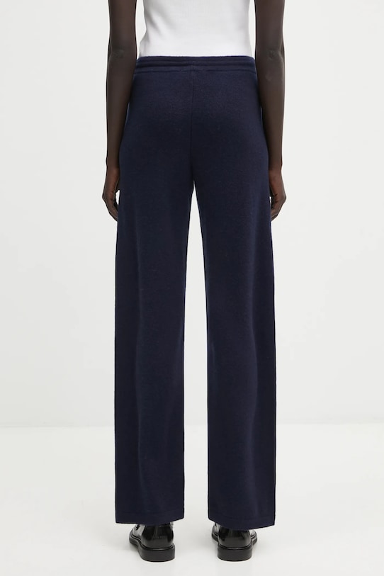 Odzież Sporty & Rich spodnie wełniane SRC Cashmere PA02764302BL106 granatowy
