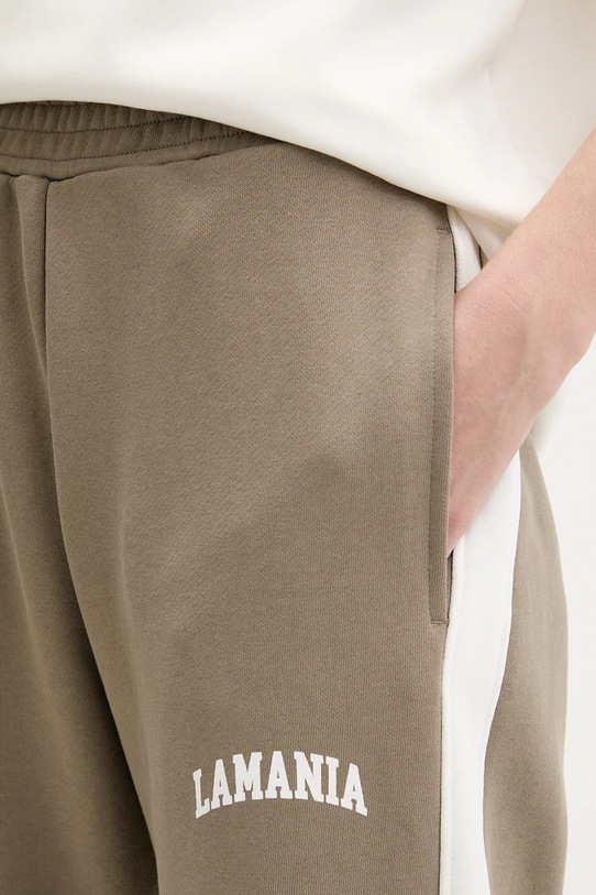 La Mania spodnie dresowe bawełniane DARLENE zielony DARLENE