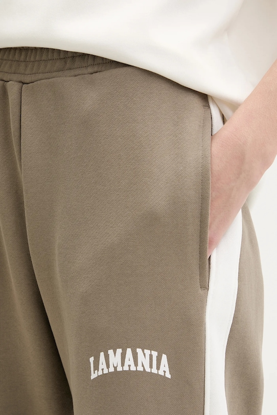 La Mania spodnie dresowe bawełniane DARLENE zielony DARLENE