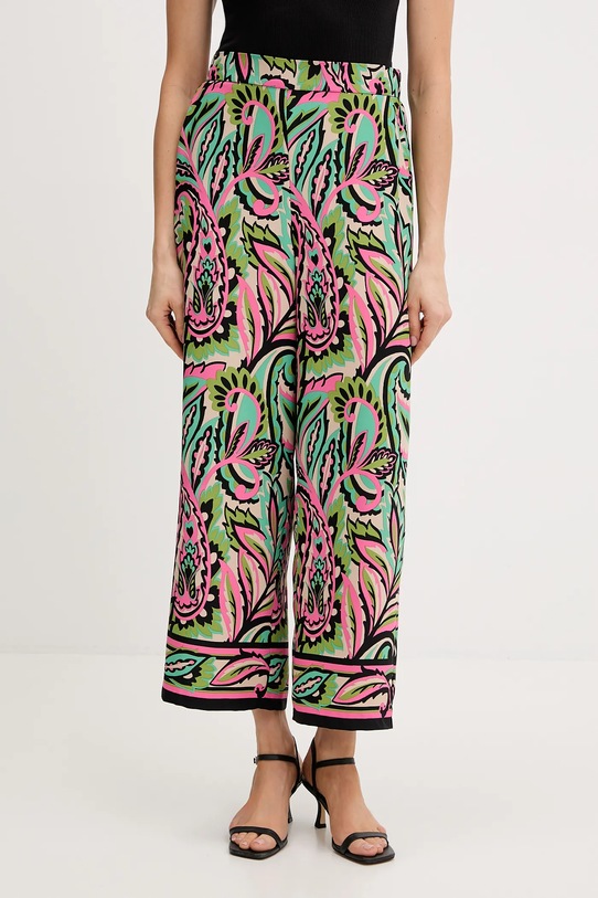 Брюки Joseph Ribkoff прямой зелёный 252142.