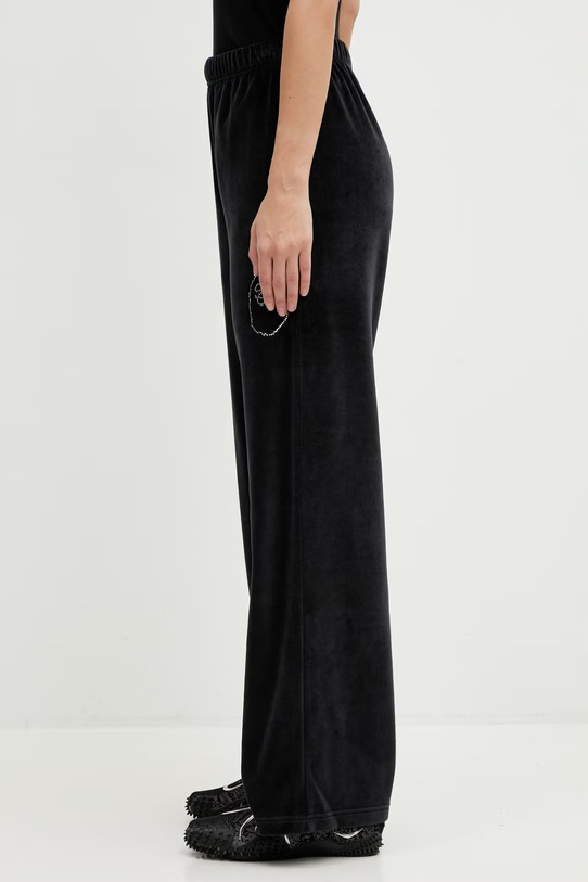 A Bathing Ape spodnie dresowe Crystal Stone Ape Head 001PTL802003L czarny AW25