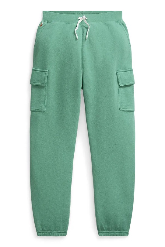 Дитячі спортивні штани Polo Ralph Lauren трикотаж зелений 313970991001