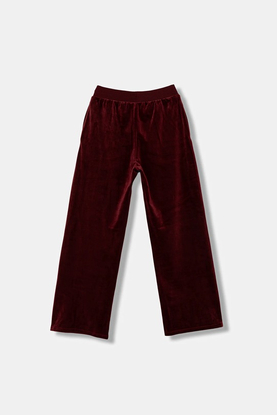 Guess spodnie dresowe dziecięce J4RQ16.K0232.9BYA bordowy AW25