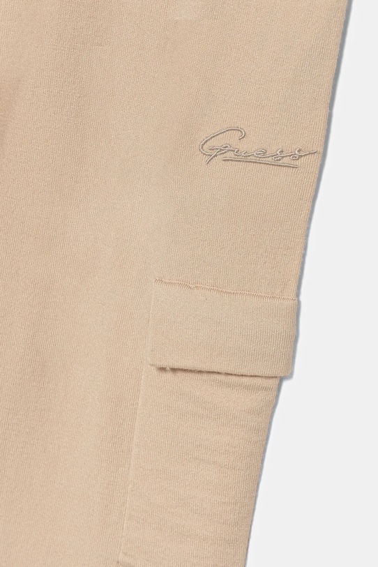 DÍVKA Dětské tepláky Guess J5RB13.Z3KS0.9BYA béžová