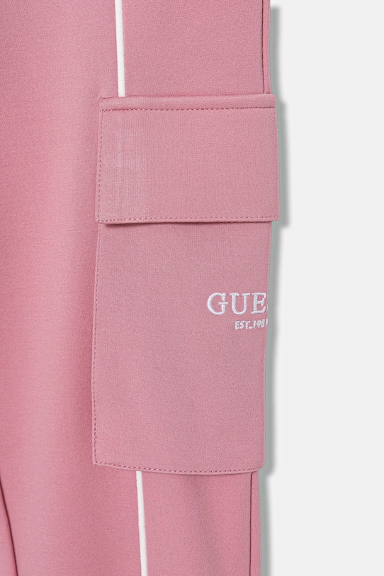 Dziewczynka Guess spodnie dresowe dziecięce J5YB04.KCY62.9BYA różowy