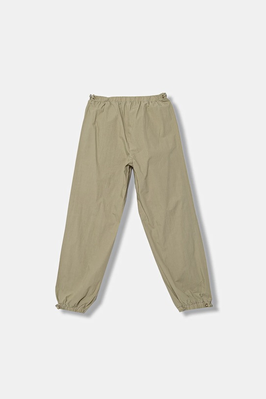 Guess spodnie bawełniane dziecięce J5YB07.WFCB0.9BYA zielony AW25