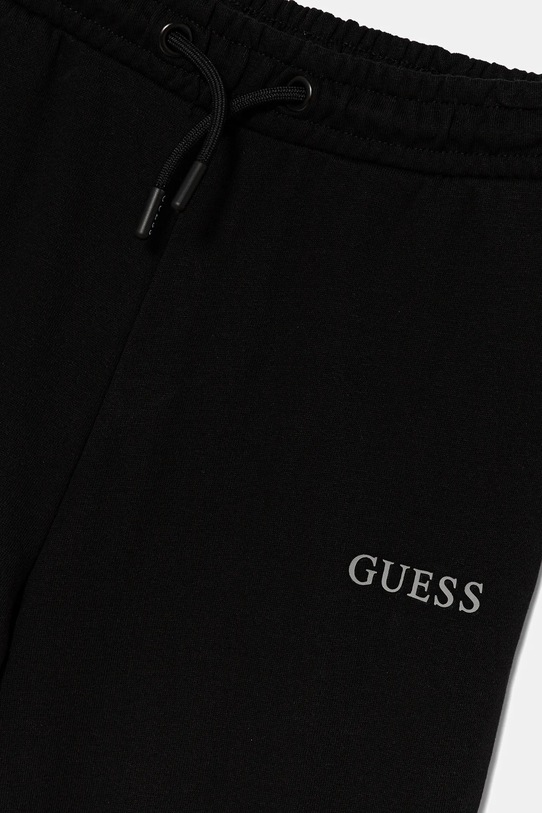 Κοριτσίστικα Παιδικό βαμβακερό παντελόνι Guess J5YQ14.KA6R4.9BYA μαύρο