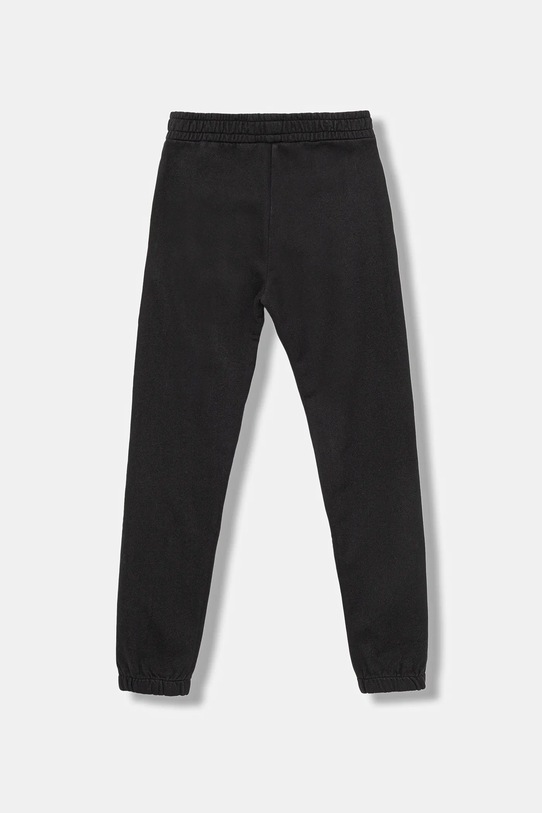 Guess spodnie dresowe bawełniane dziecięce J5YQ18.KAV34.9BYA czarny AW25