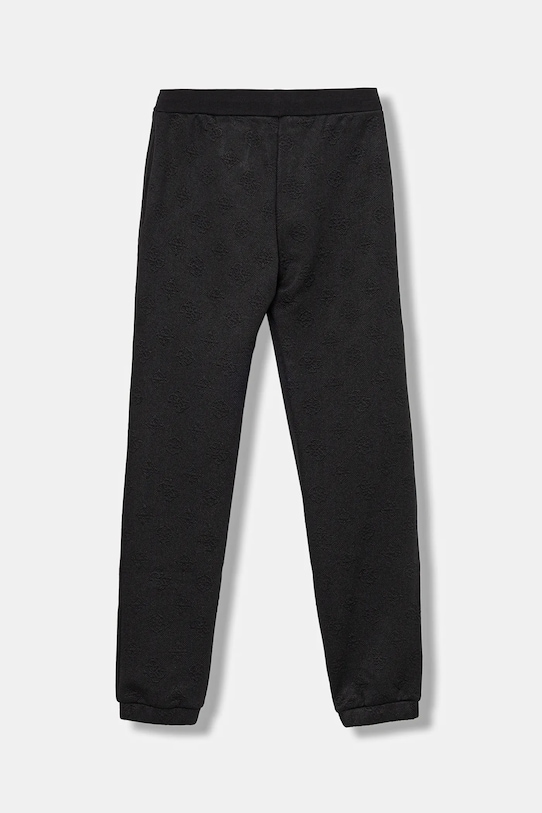 Guess spodnie dresowe dziecięce J5YQ20.KBSL2.9BYA czarny AW25