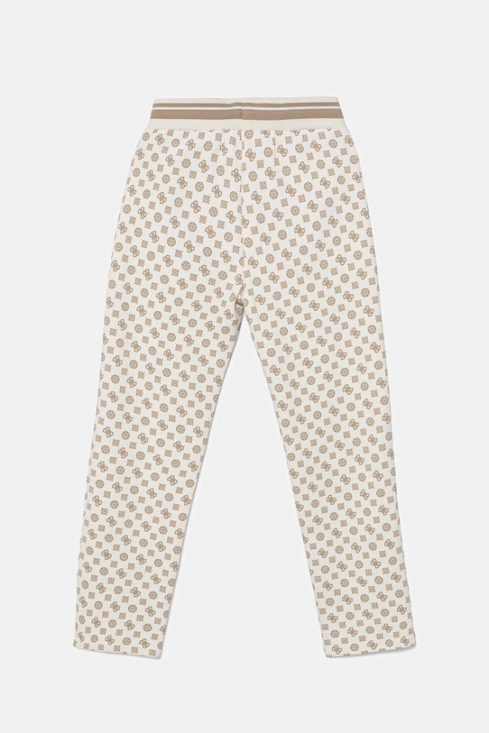 Guess spodnie dresowe dziecięce J5YQ34.KB212.9BYA beżowy AW25