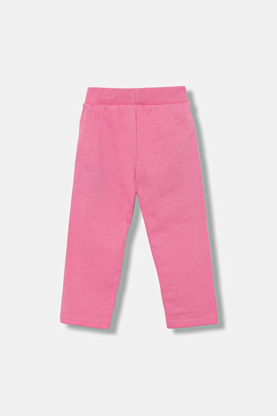 Guess pantaloni de trening din bumbac pentru copii K5YQ12.KA6R4.9BYA roz AW25