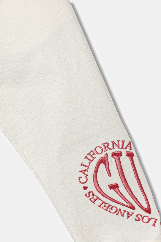 Fete Guess pantaloni de trening din bumbac pentru copii K5YQ15.KAD74.9BYA bej