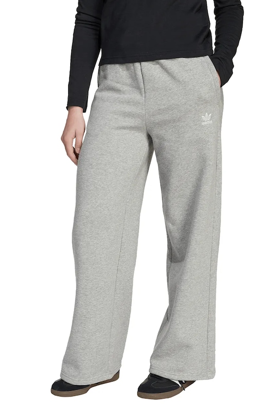 Дитячі спортивні штани adidas Originals меланж сірий JX2781