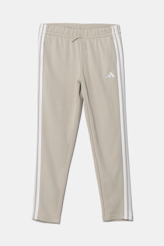 adidas gyerek melegítőnadrág aplikációval bézs KB7305