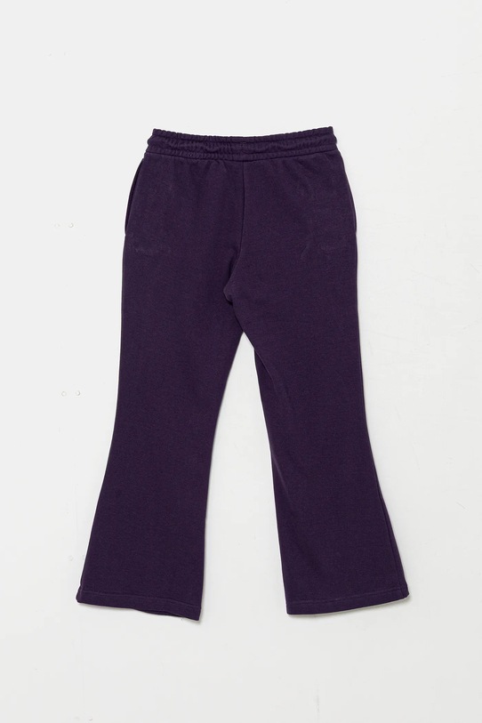 Dziewczynka adidas spodnie dresowe dziecięce JW2418 fioletowy
