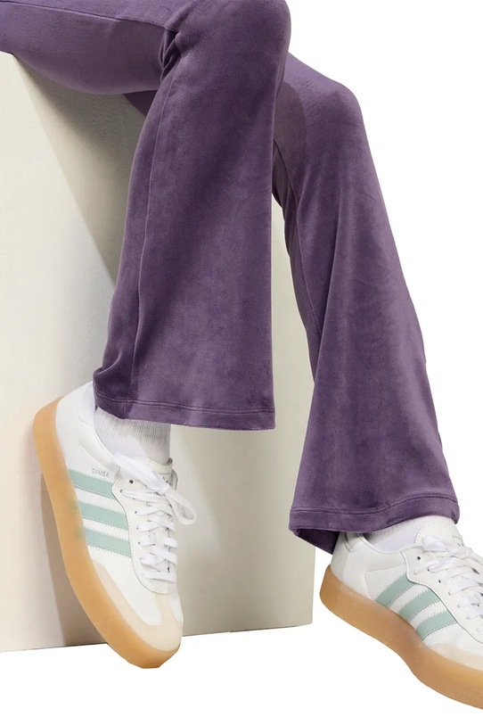 Dětské tepláky adidas Originals JX2842 fialová