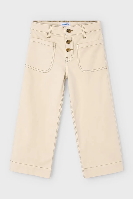 Mayoral pantaloni 4576.6J.Mini.9BYA bej AW25