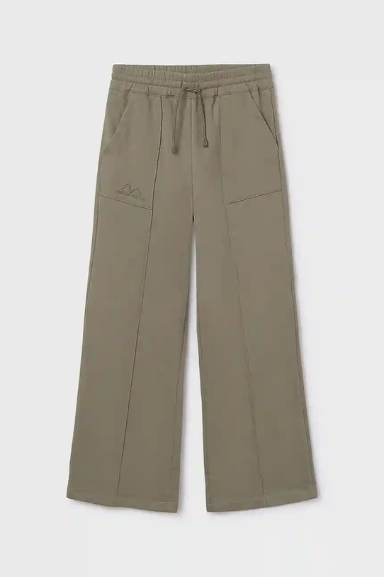 Mayoral pantaloni copii wide leg 7579.8F.Junior.9BYA verde AW25