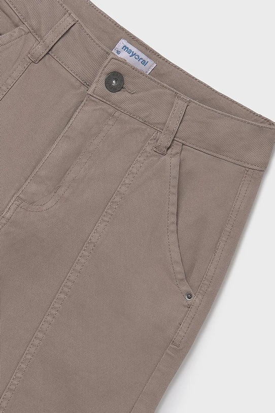 Deklice Otroške hlače Mayoral wide leg 7580.8G.Junior.9BYA bež