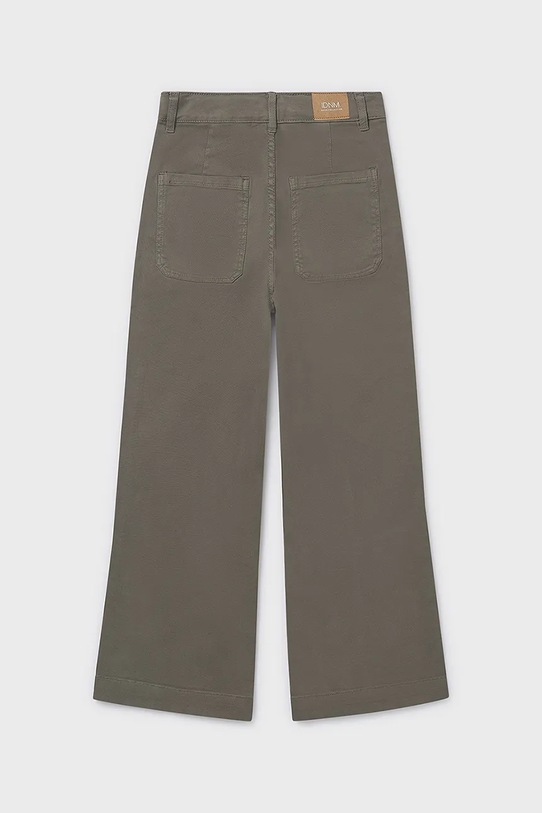 Dětské kalhoty Mayoral wide leg 7580.8G.Junior.9BYA zelená AW25