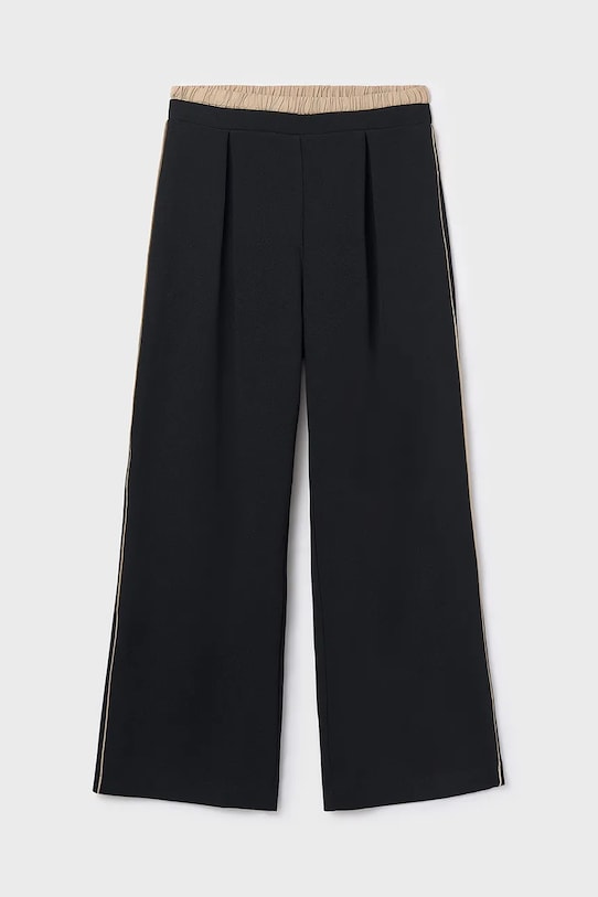 Παιδικό παντελόνι Mayoral 7581.8G.Junior.9BYA μαύρο AW25