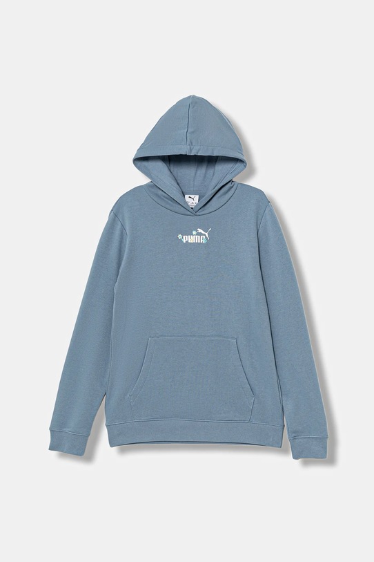 Puma bluza dziecięca ESS NATURE 2.0 Hoodie TR G z kapturem niebieski 688762