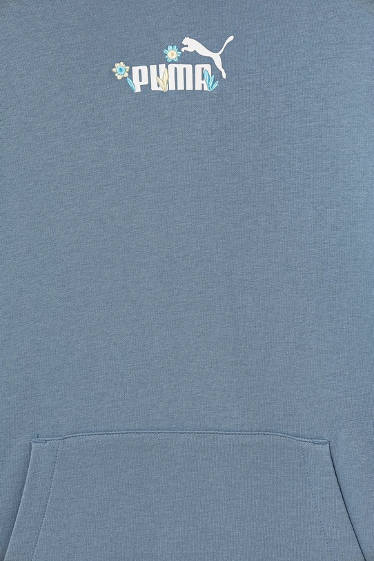Dziewczynka Puma bluza dziecięca ESS NATURE 2.0 Hoodie TR G 688762 niebieski