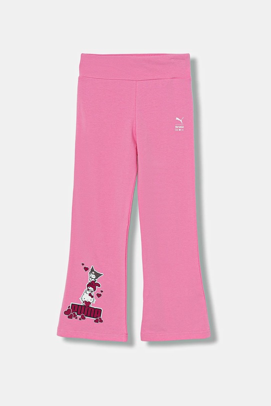 Παιδικό φούτερ Puma PUMA X HELLO KITTY & FRIENDS Flared Leggings στάμπα ροζ 632388