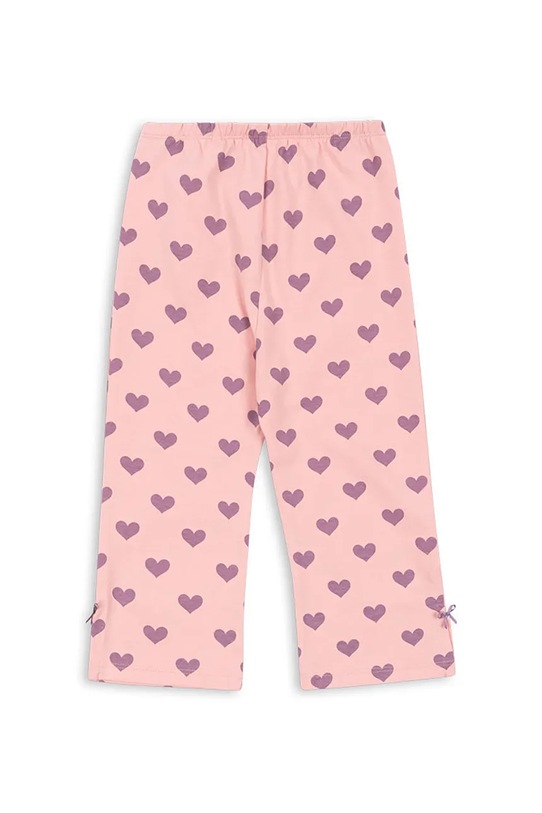 Konges Sløjd spodnie DREY SLIT PANTS GOTS KS103787.9BYA różowy AW25