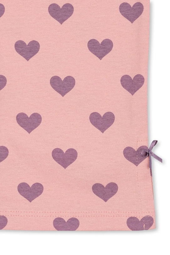 Konges Sløjd spodnie DREY SLIT PANTS GOTS różowy KS103787.9BYA