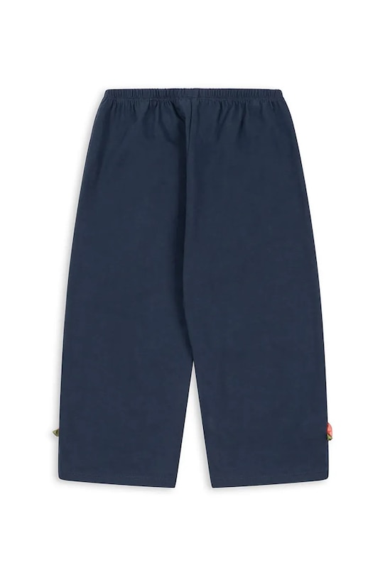 Παιδικό βαμβακερό παντελόνι Konges Sløjd PAMI PANTS GOTS KS103956.9BYA σκούρο μπλε AW25
