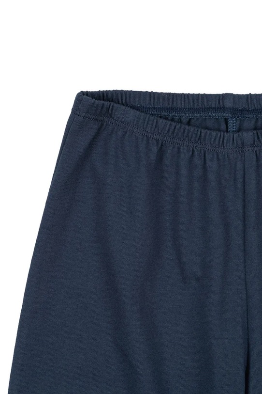 Dziewczynka Konges Sløjd spodnie bawełniane dziecięce PAMI PANTS GOTS KS103956.9BYA granatowy