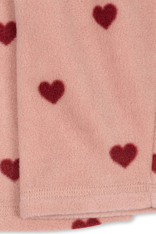 Dječji donji dio trenirke Konges Sløjd TAVI FLEECE PANTS GRS roza KS101300.G.9BYA