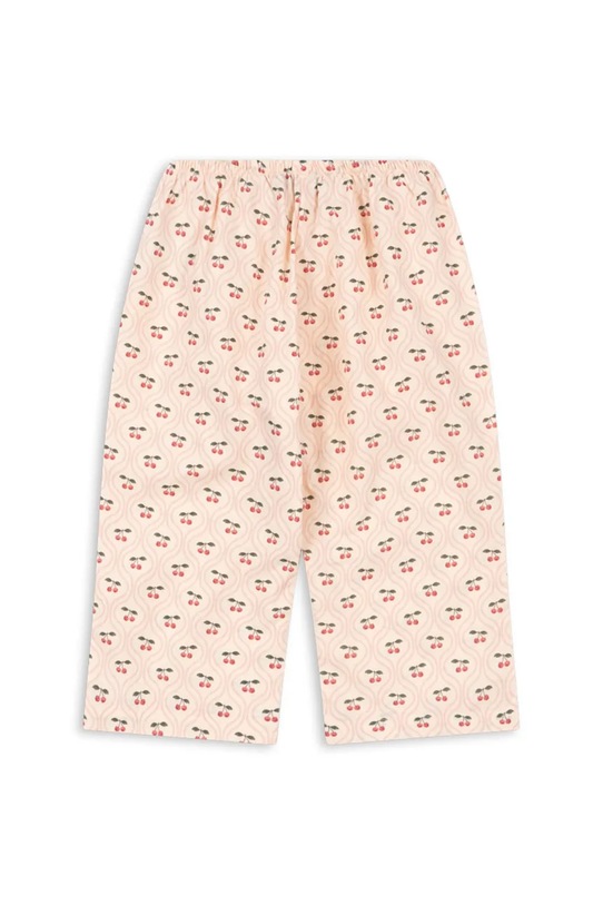 Konges Sløjd spodnie bawełniane dziecięce CIANNA PANTS GOTS KS103756.9BYA beżowy AW25