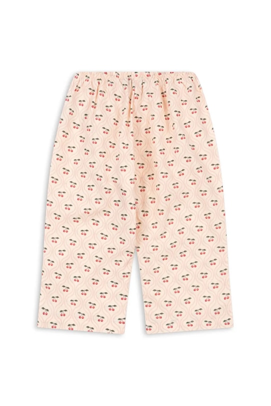 Konges Sløjd spodnie bawełniane dziecięce CIANNA PANTS GOTS KS103756.9BYA beżowy AW25