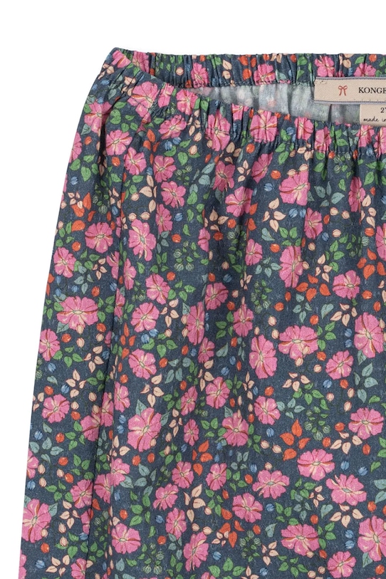 Dziewczynka Konges Sløjd spodnie bawełniane dziecięce CIANNA PANTS GOTS KS103756.9BYA multicolor