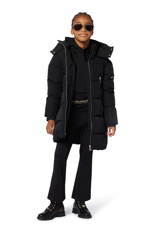 Michael Kors spodnie dresowe dziecięce z elastanem czarny R30496.156