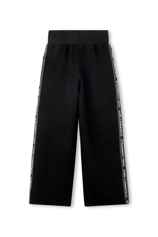 Dievča Detské tepláky Karl Lagerfeld Z30597.156.162 čierna