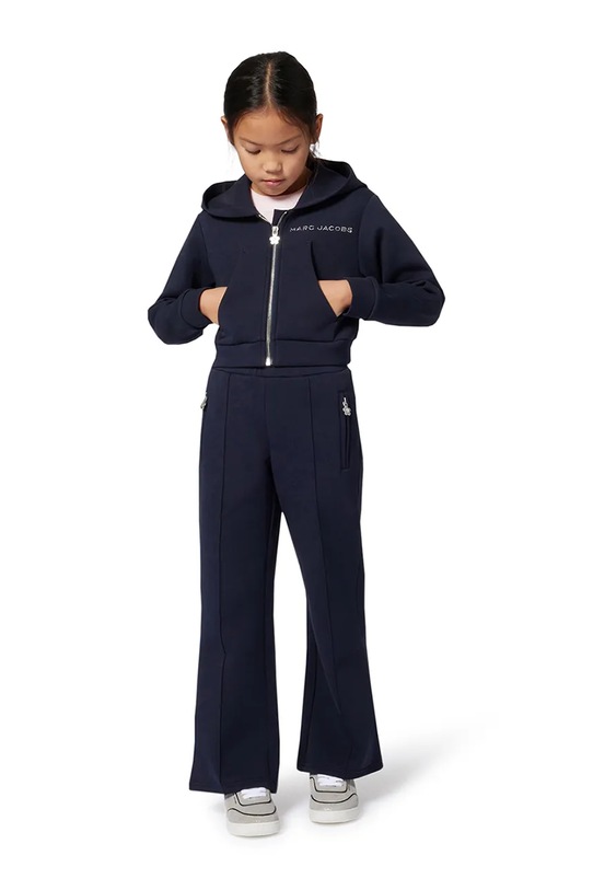 Dětské tepláky Marc Jacobs pletenina námořnická modř W60593.126.150
