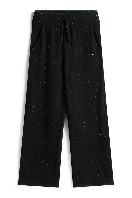 Дитячі штани Tommy Hilfiger KG0KG08911.9BYA чорний AW25
